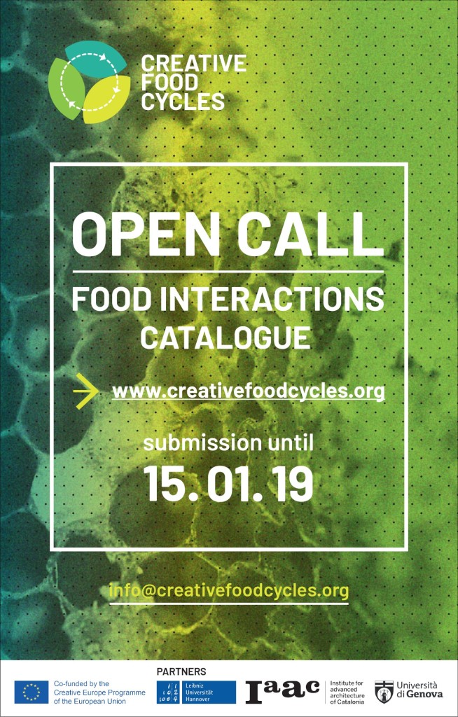 CFC — Open Call Food Interactions — WEB 2